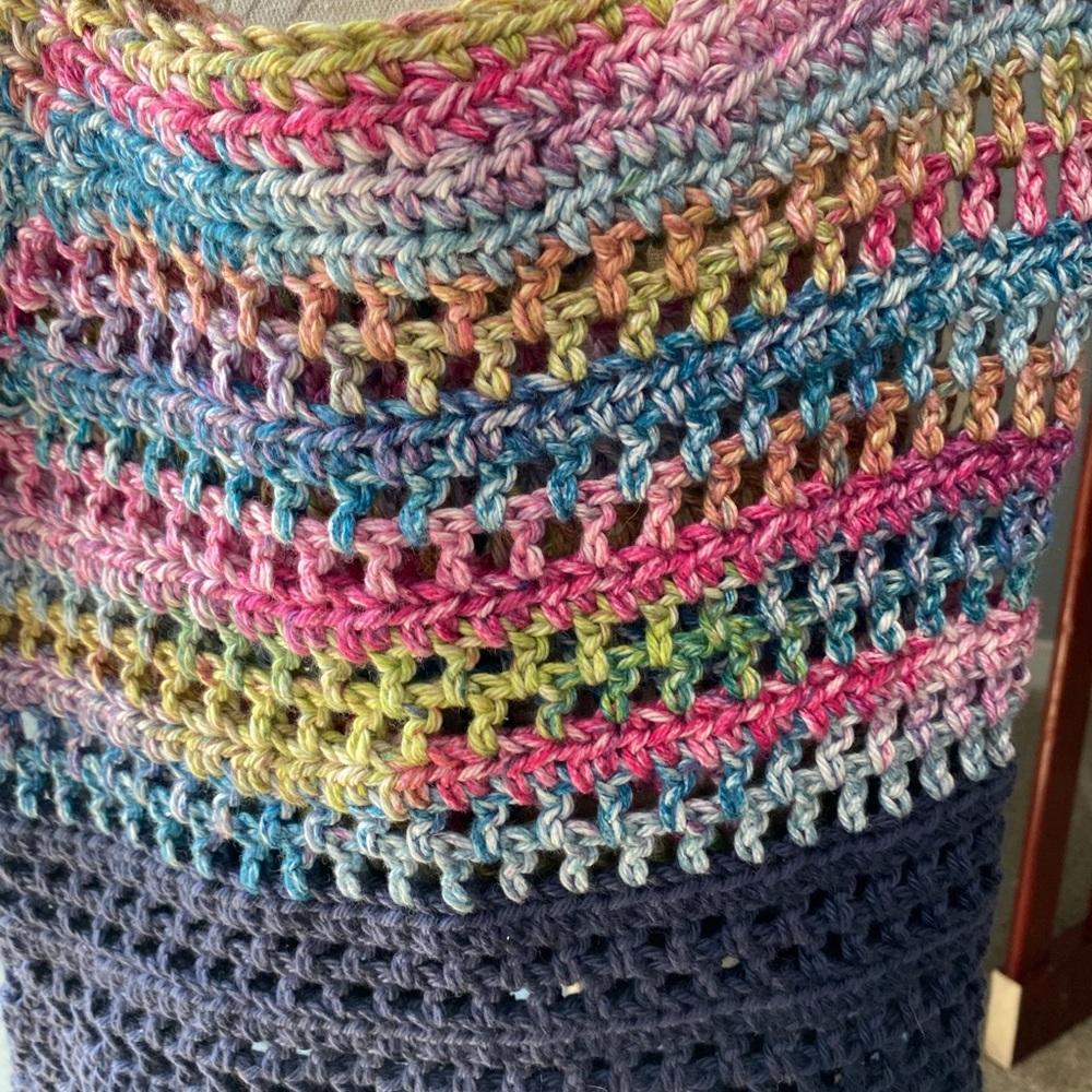 One day only sale!!
Handmade crochet boho tote satchel bag - Picture 2 of 5